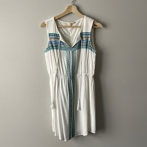 KENJI White Beaded Dress Size 6